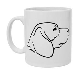 Beagle Dog Illustration Mug