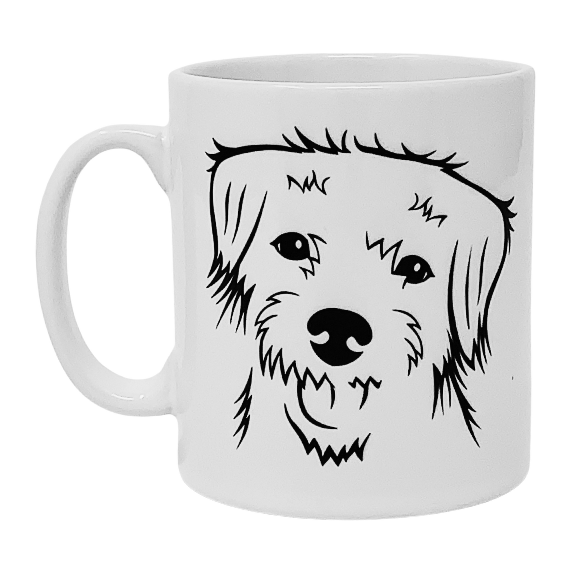 Border Terrier Illustration Mug