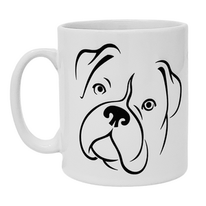 Boxer Illustration Mug