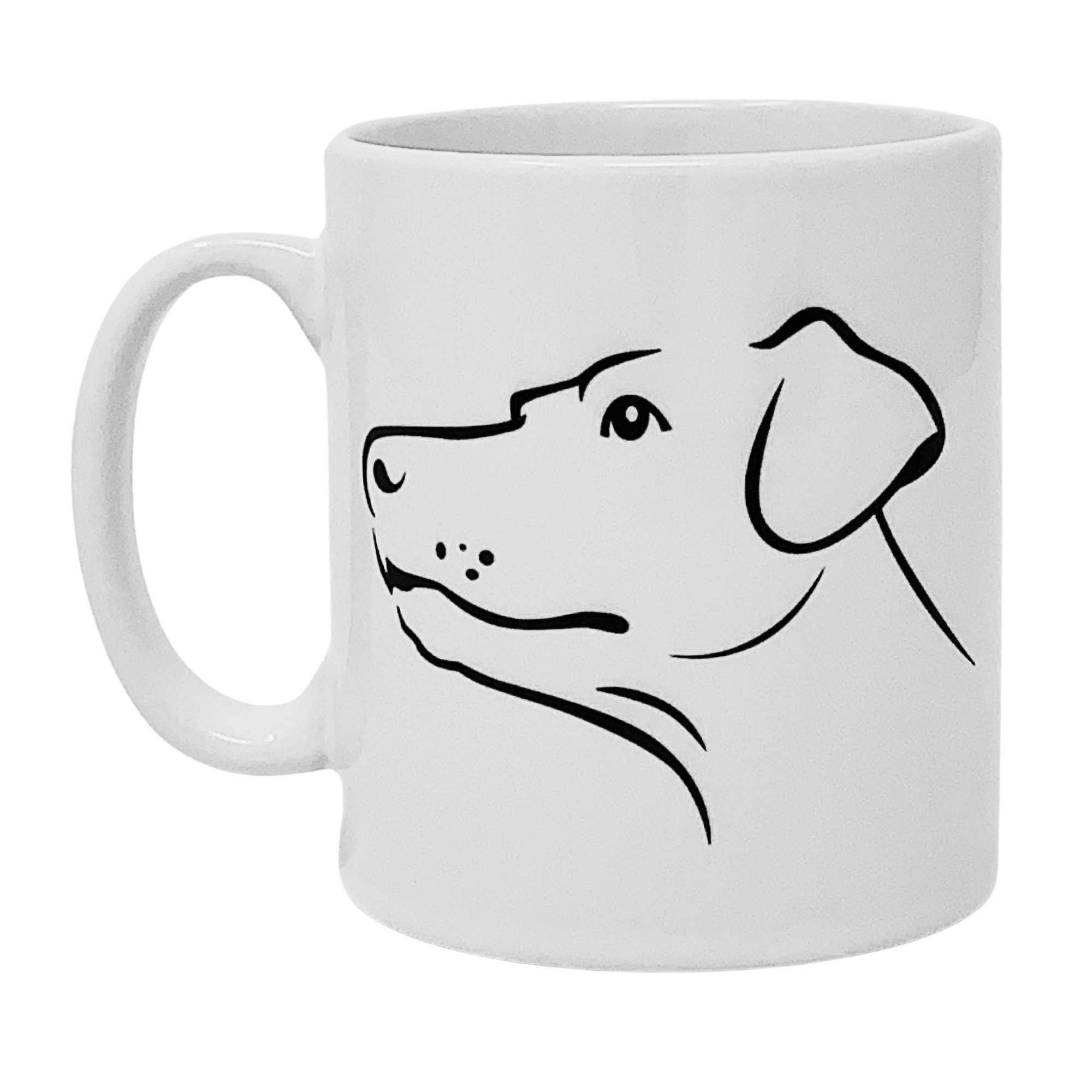 Doberman Illustration Mug