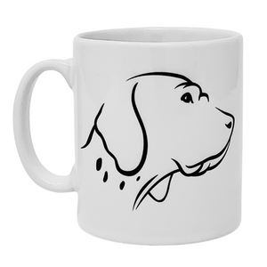 English Pointer Illustration Mug