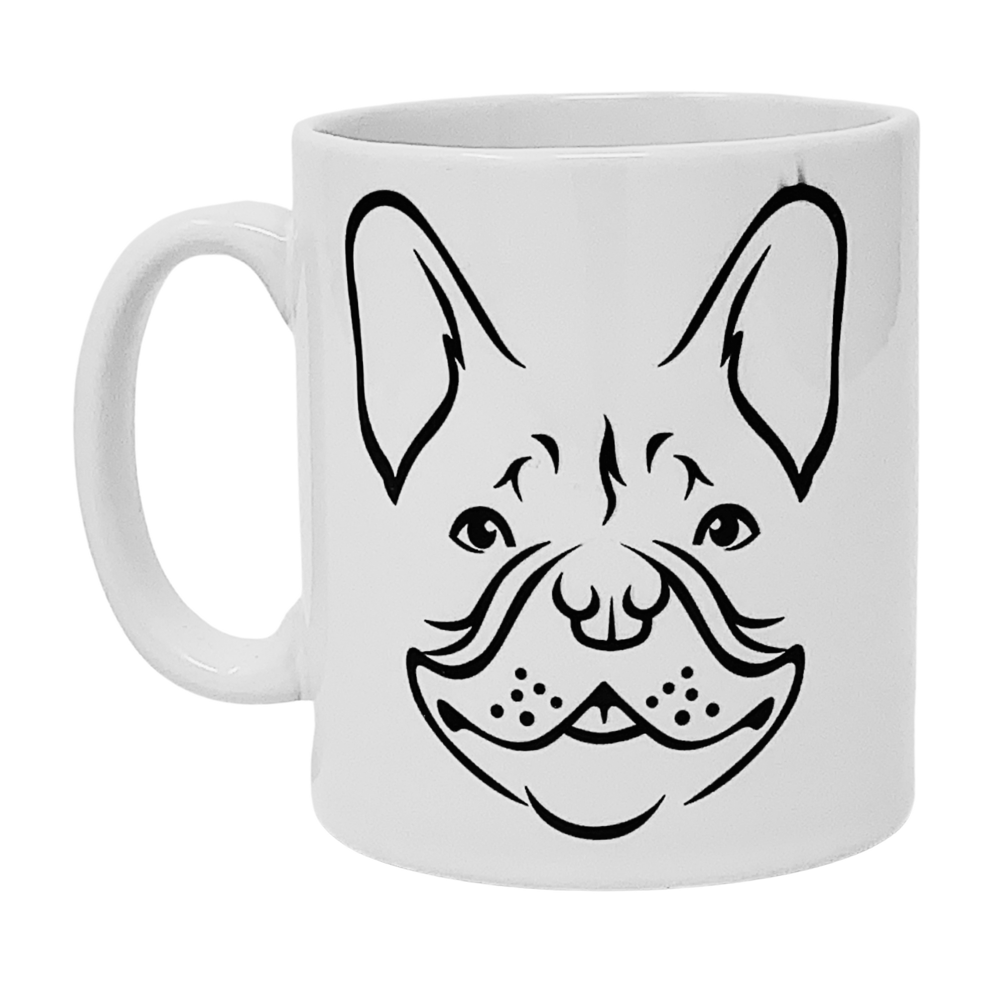 French Bulldog Illustration Mug