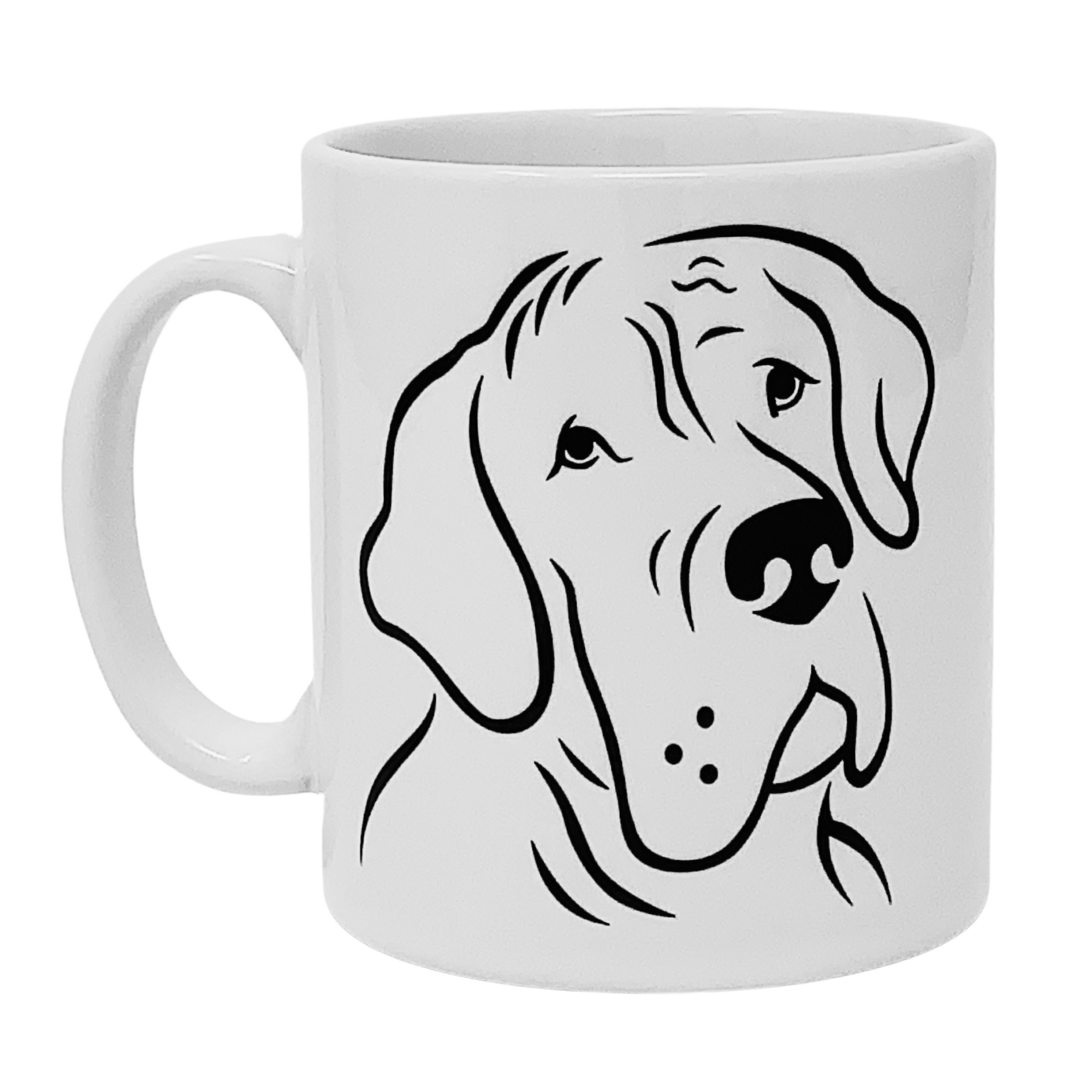 Great Dane Illustration Mug