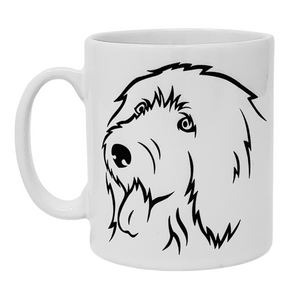 Old English Sheepdog Illustration Mug