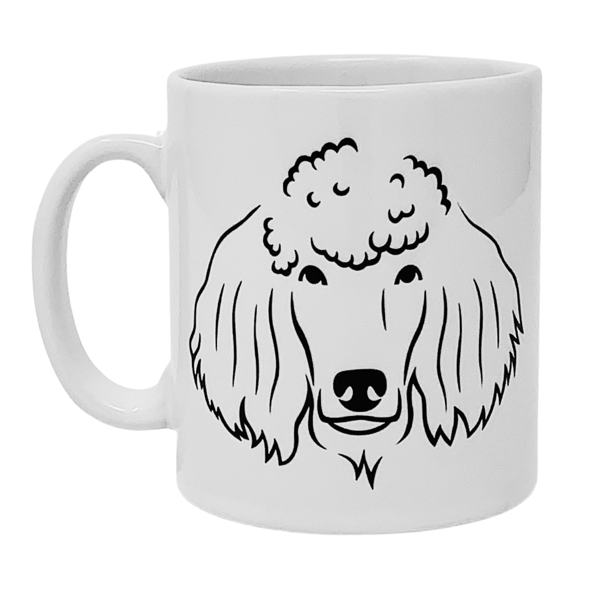 Poodle Illustration Mug