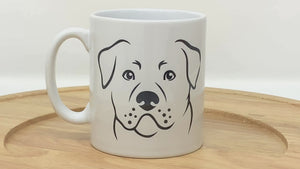 Rottweiler Illustration Mug