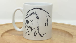 Old English Sheepdog Illustration Mug