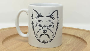 Yorkshire Terrier Illustration Mug