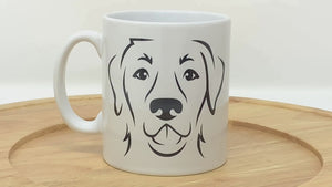 Labrador Retriever Illustration Mug