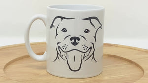 Staffordshire Bull Terrier Illustration Mug