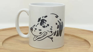 Dalmatian Illustration Mug