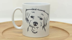 Border Terrier Illustration Mug