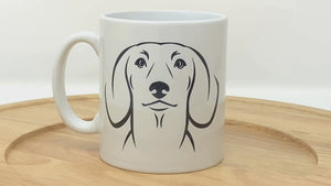 Dachshund Illustration Mug