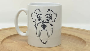 Schnauzer Illustration Mug