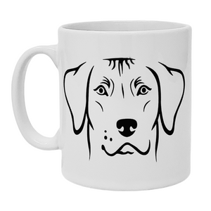 Rhodesian Ridgeback Dog Illustration Mug