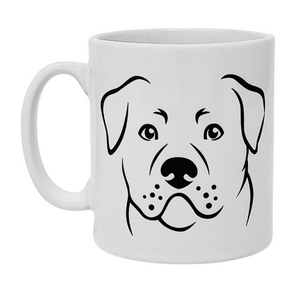 Rottweiler Illustration Mug