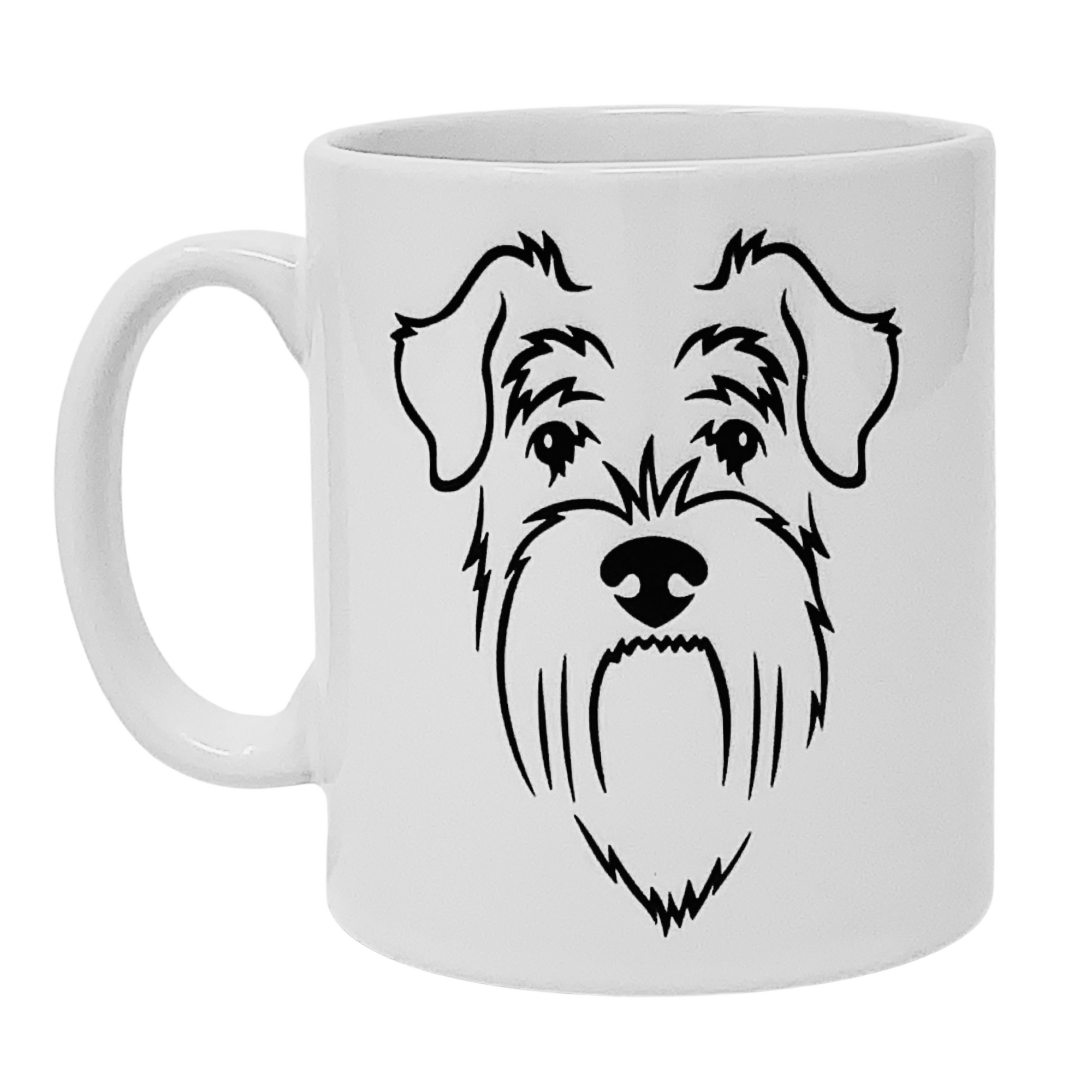 Schnauzer Illustration Mug