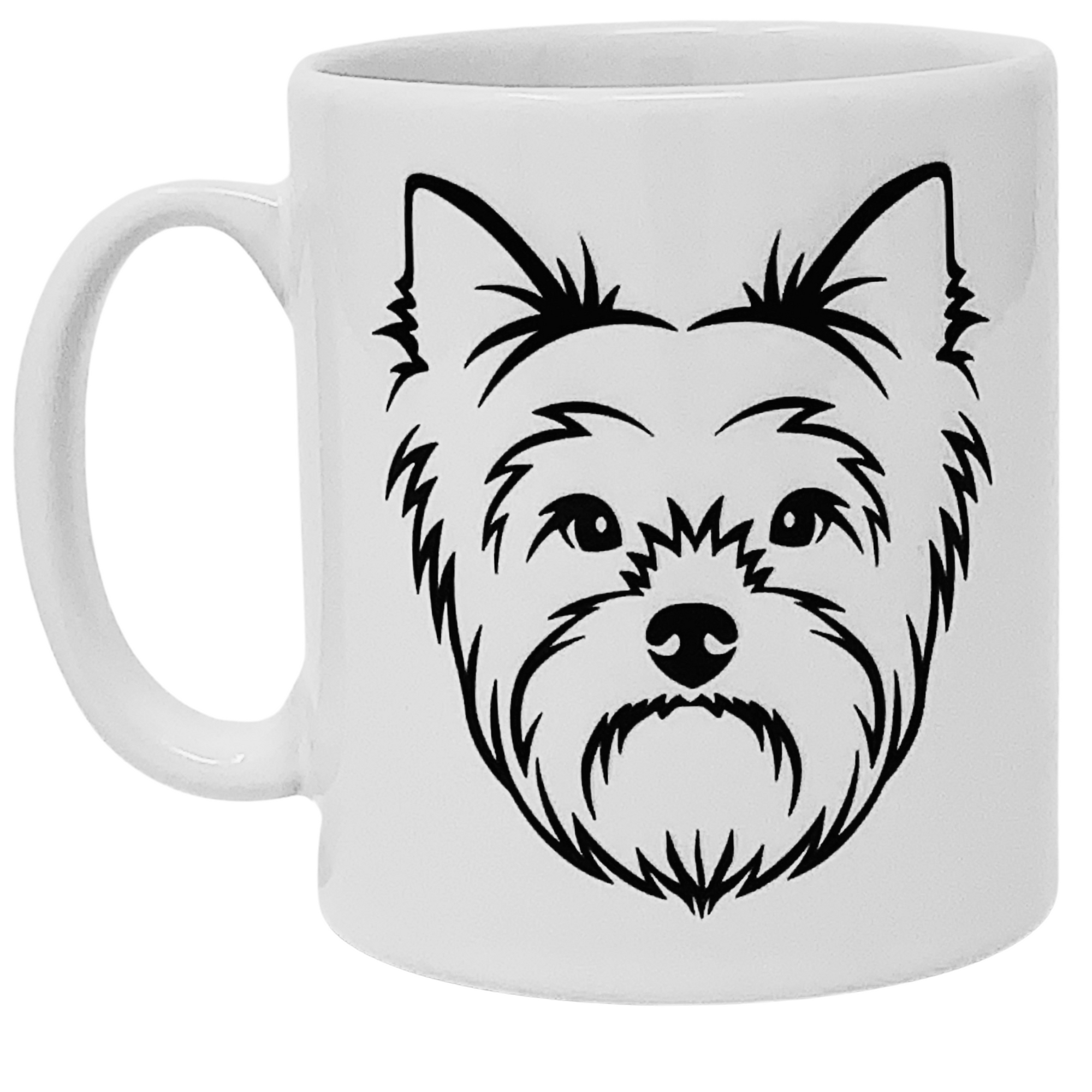 Yorkshire Terrier Illustration Mug